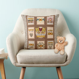 Trendy Mama! Anführungszeichen für benutzerdefinie Kissen