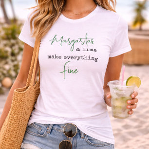 Trendy Margaritas und Limon machen alles schön T-Shirt