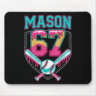 Trendy Mason 67 Mem Eiscreme-Tropf Bysebyll Geburt Mousepad