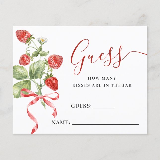 Trendy Meadow Strawberry schätzt, wie viele Game C Flyer (Vorne)