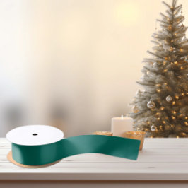 Trendy Medium Bluish Green - Satin Ribbon Satinband