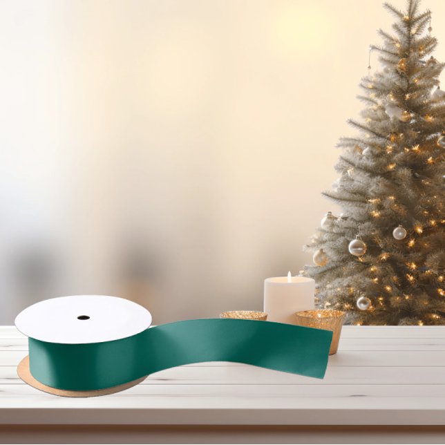 Trendy Medium Bluish Green - Satin Ribbon Satinband (Von Creator hochgeladen)