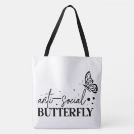 Trendy & Minimalistisch Butterfly Tasche Shopping 