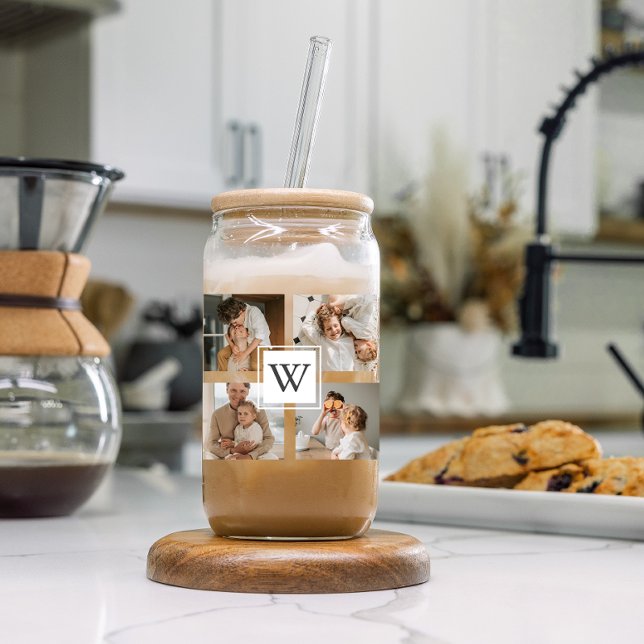 Trendy Minimalistisch Collage Fathers Foto Daddy G Dosenglas (Von Creator hochgeladen)