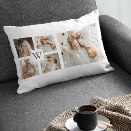 Trendy Minimalistisch Collage Fathers Foto Daddy G Lendenkissen