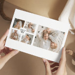 Trendy Minimalistisch Collage Fathers Foto Daddy G Postkarte<br><div class="desc">Sie suchen eine einzigartige und stilvolle Art, die Figur des Vaters in Ihrem Leben zu ehren? Karo aus unserer trendigen minimalistischen Collage mit einer Sammlung von schönen Fotografien von Vätern. Mit seinen klaren Linien und seinem eleganten Design ist diese Collage der perfekte Weg, um die besondere Bindung zwischen Vätern und...</div>