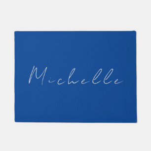 Trendy Minimalistisch Modernes, handgeschriebenes  Fußmatte