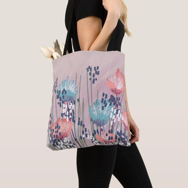 Trendy Modern Abstrakt floral (Von Nahem)