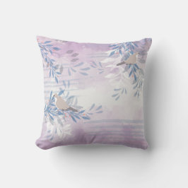 Trendy Modern Abstrakt floral botanisch Kissen