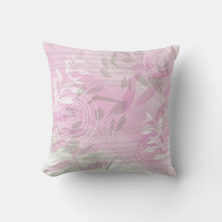 Trendy Modern Abstrakt floral botanisch Kissen