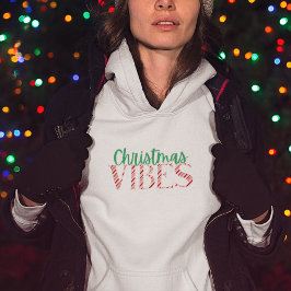 Trendy Modern Candy Cane Weihnachtszeit T - Shirt