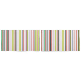 Trendy Modern Chic New Season Streifen Kissenbezug