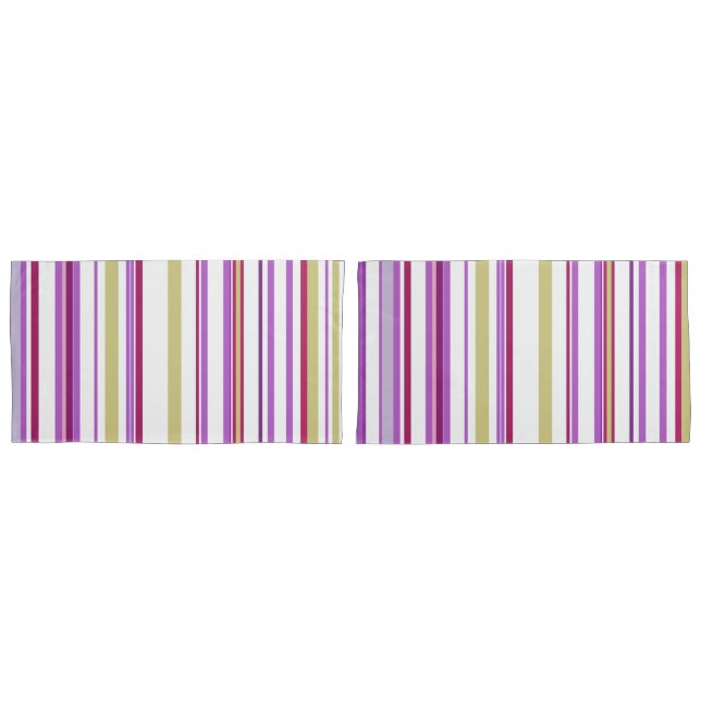 Trendy Modern Chic New Season Streifen Kissenbezug (Vorderseite-Set)