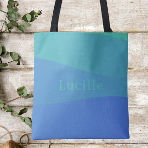 Trendy Modern Colorful Boho Monogram