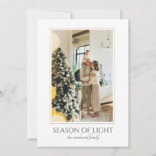 Trendy Modern Foto Weihnachten