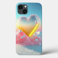 Trendy Modern Girly Liebe Personalisierter Name