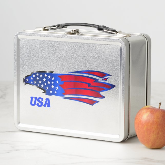 Trendy Modern Metal Lunch Box (Beispiel)