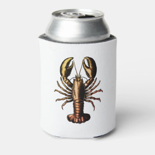Trendy Modern Nautical Vintag Lobster Dosenkühler