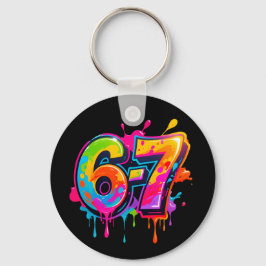 Trendy Modern Teen IYKYK 6-7 67 KeyChain Schlüsselanhänger
