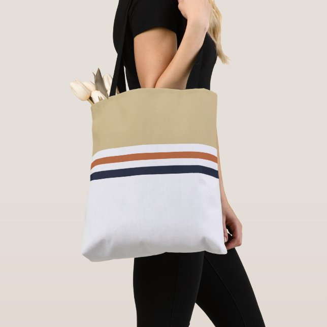 Trendy moderne Retro Streifen gestreift (Von Nahem)