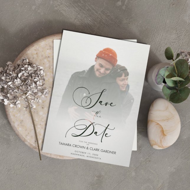 Trendy Moderne Transparenz Vellumeffekt Hochzeit (Von Creator hochgeladen)