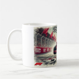 trendy mok met formule 1 kaffeetasse
