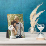 Trendy Monogram Fotoplatte<br><div class="desc">Stilvolle und schicke Foto-Sake,  die für ein besonderes Geschenk personalisiert werden können.</div>