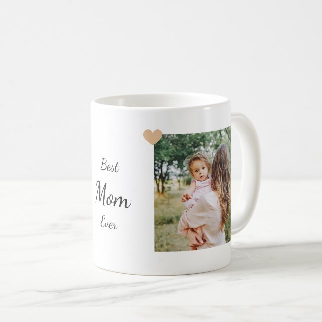 Trendy Mother Best Mom Ever Keepsake Kaffeetasse (VorderseiteRechts)