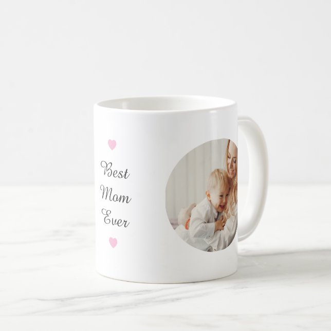 Trendy Mother Best Mom Ever Keepsake Kaffeetasse (VorderseiteRechts)