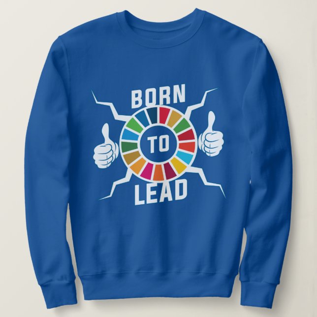 Trendy Motivierend Inspirationsgeschenke Sweatshirt (Design vorne)