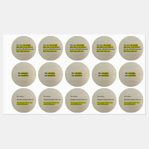 Trendy Motivierend Sticker Set Instagramm Post