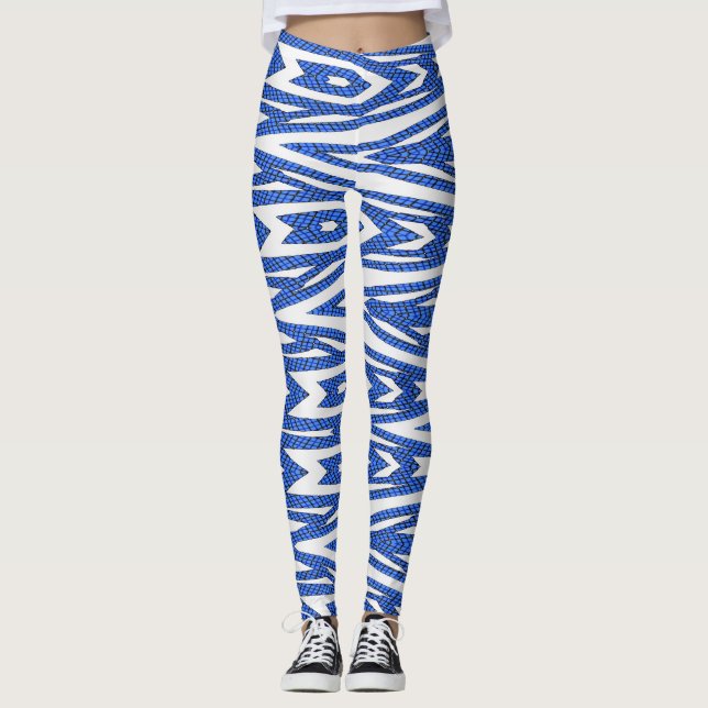Trendy multicolor pattern Ratti_Creative_Arts" Le Leggings (Vorderseite)