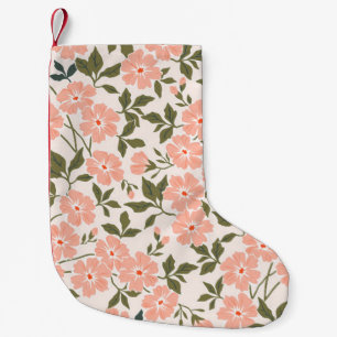 Trendy nahtlose Vintage Blumenmuster. Endlos pr Kleiner Weihnachtsstrumpf