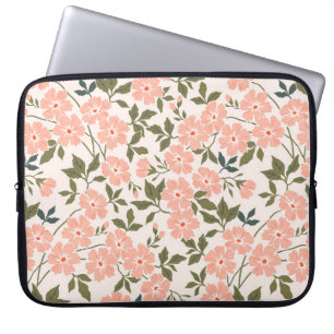 Trendy nahtlose Vintage Blumenmuster. Endlos pr Laptopschutzhülle
