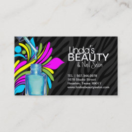 TRENDY NAIL SALON BUSINESS CARD TERMINKARTE