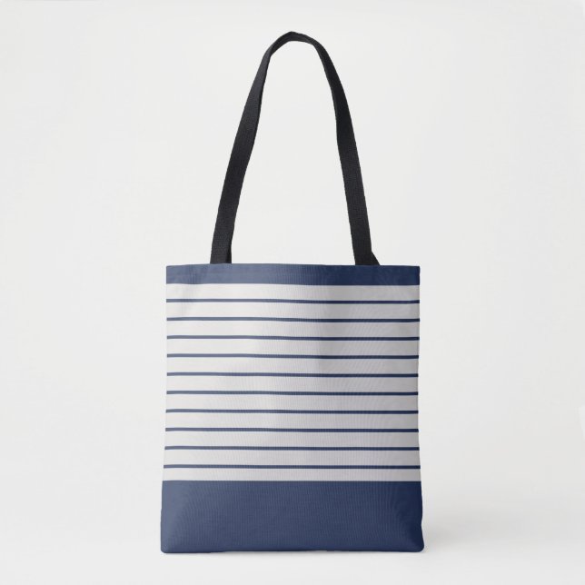 Trendy Navy Stripes (Vorderseite)