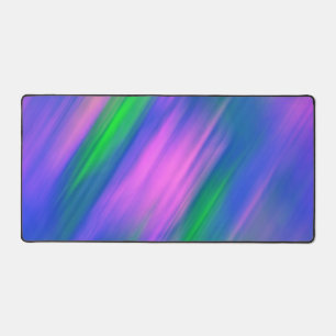 Trendy Neon Bright Blau grün pink Abstrakt Schreibtischunterlage