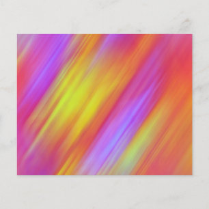Trendy Neon Bright Red Pink Yellow Abstrakt