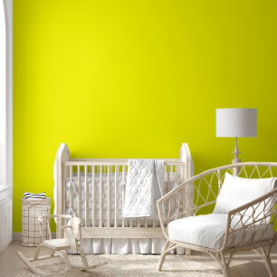 Trendy Neon Yellow Solid Color   elegant Tapete