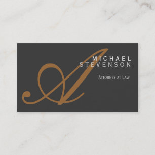 Trendy Niedlich Schlicht Chic Anwaltskarte Visitenkarte