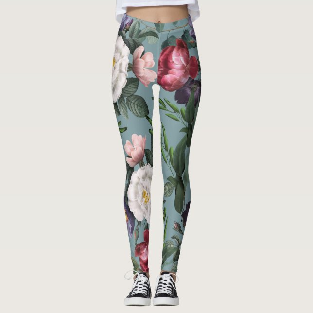 Trendy niedliche feminine romantische luxuriöse bl leggings (Vorderseite)