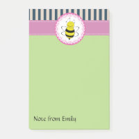 Trendy niedliche Girl Cartoon komische Biene