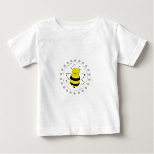 Trendy niedliche Girlande Baby T-shirt