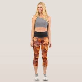 Trendy Öko Capri Yoga Pants Leggings