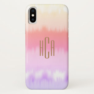 Trendy Ombré Gefärbte Krawatte in Rosa und Koral Case-Mate iPhone Hülle