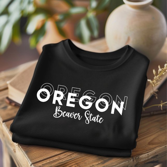 Trendy Oregon Beaver Staat T - Shirt (Von Creator hochgeladen)