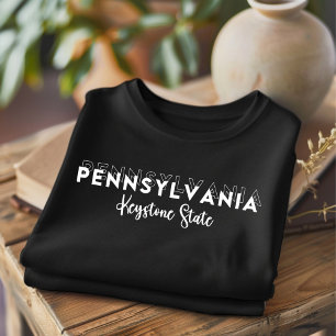 Trendy Pennsylvania Keystone Staat T - Shirt
