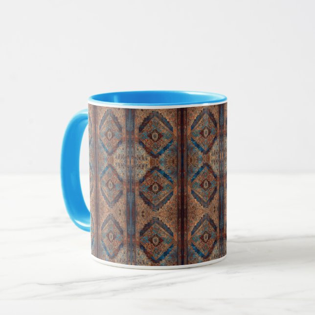 Trendy Persian Beautiful Old Pattern Collection Tasse (Vorderseite Links)