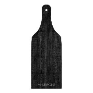 Trendy Personalisiert Black Wood Cutting Board Schneidebrett