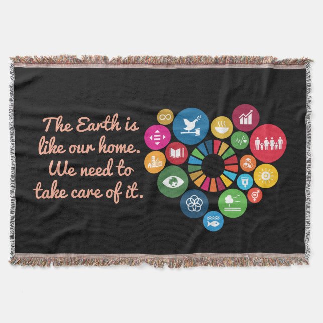 Trendy Personalisiert Gifts Decke (Vorderseite)